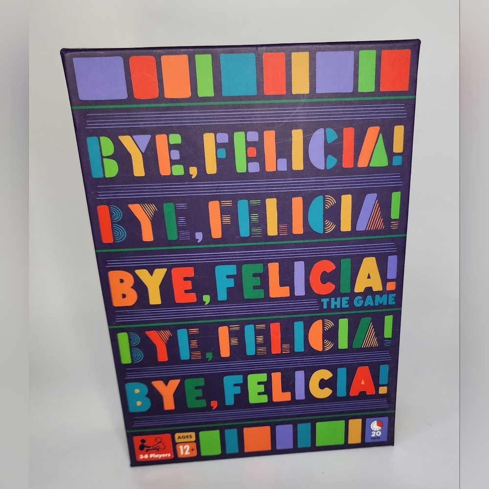 Bye, Felicia! Party Game The Fastpaced Board Game With A Goodbye Diss
